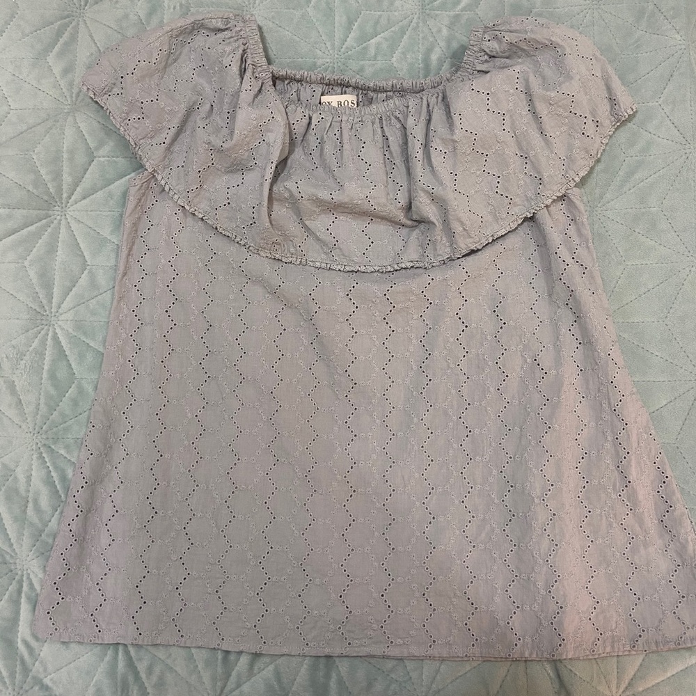 Baby Doll Off The Shoulder Shirt
